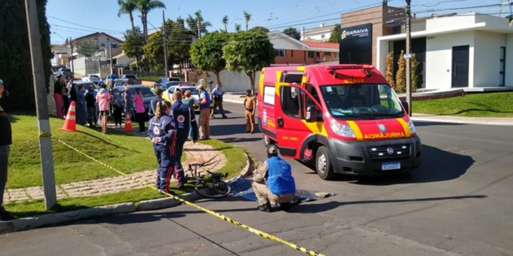 Imagem ilustrativa da imagem Ciclista morre atropelado por caminhão em PG