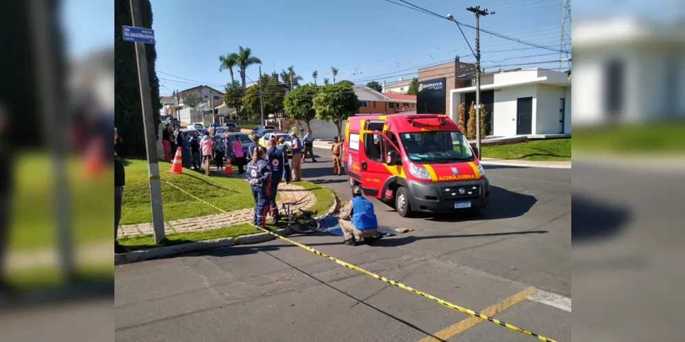 Imagem ilustrativa da imagem Adolescente morre atropelado por caminhão em PG