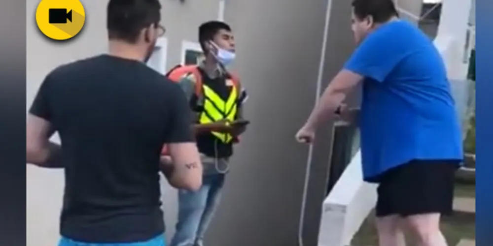 Imagem ilustrativa da imagem Motoboy é alvo de ofensas racistas; veja o vídeo