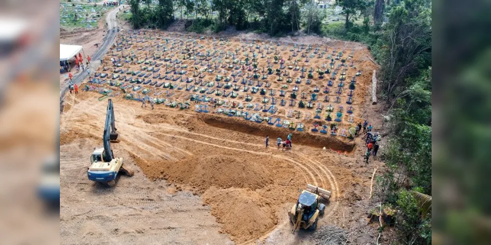 O país segue em segundo lugar no número de casos e mortes, atrás apenas dos Estados Unidos