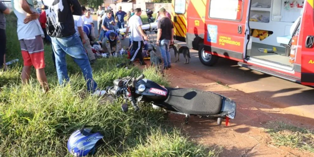 Acidente ocorreu na tarde deste domingo