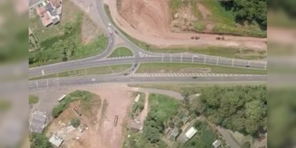 No local, será construída uma nova interseção entre a PR-151 e PR-340