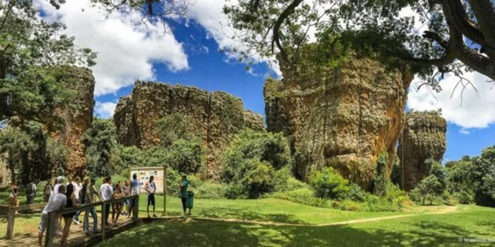 Parque de Vila Velha, considerado um do principais cartões-postais do Paraná, não está incluído na reabertura do dia 15