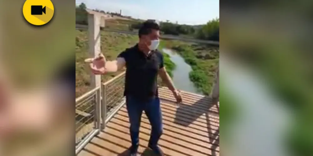 Imagem ilustrativa da imagem Rangel comemora início das obras no 2º Lago de Olarias