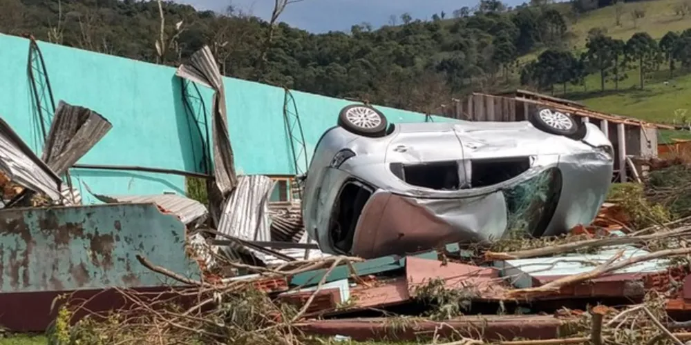 Pelo menos 830 pessoas estão desabrigadas em todo o Estado
