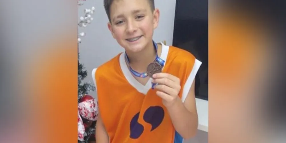 Luís começaria a treinar presencialmente neste ano, mas devido à pandemia está participando de treinos no formato online.
