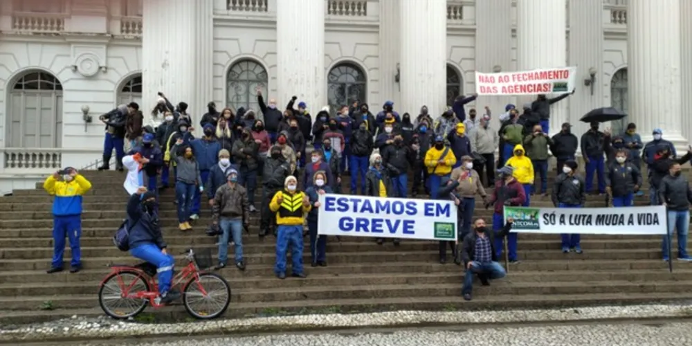 A maioria dos grevistas está na área operacional, responsável pela entrega de encomendas