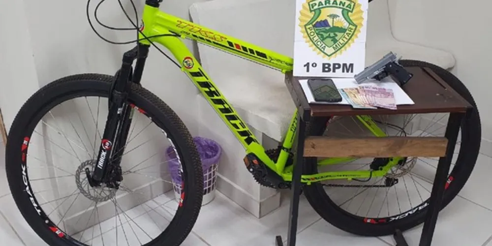Imagem ilustrativa da imagem PM prende dupla vendendo bicicleta roubada no Cará-Cará