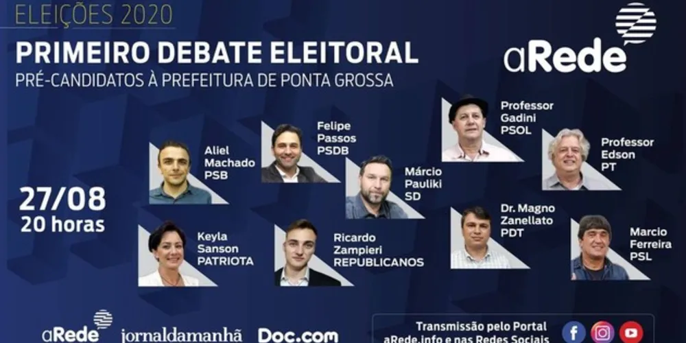Imagem ilustrativa da imagem aRede e Doc.Com realizam debate com pré-candidatos