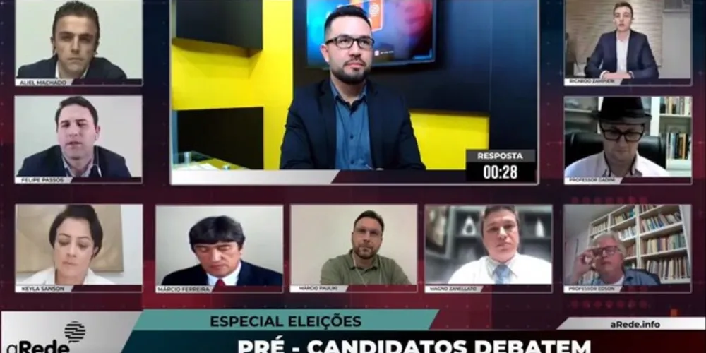 Encontro reuniu nove pré-candidatos à Prefeitura de Ponta Grossa