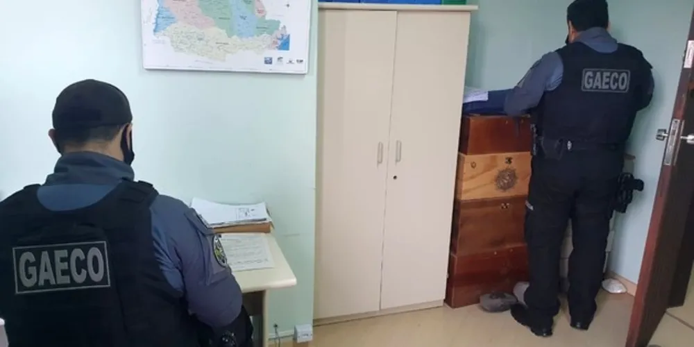 Operação aconteceu na manhã dessa terça-feira, em Ponta Grossa