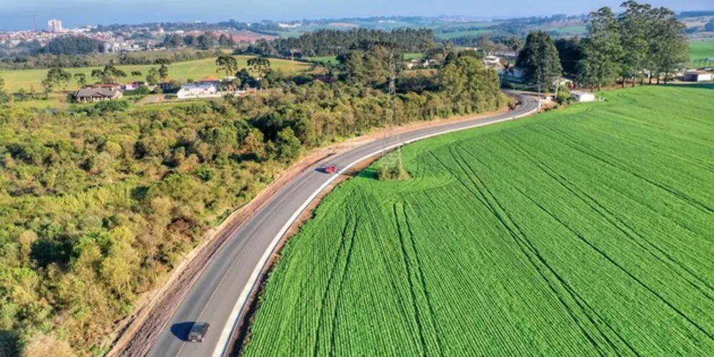 Obra vai facilitar a vida dos produtores e também fomentar o turismo da região de Catanduvas, que abriga a Represa dos Alagados.