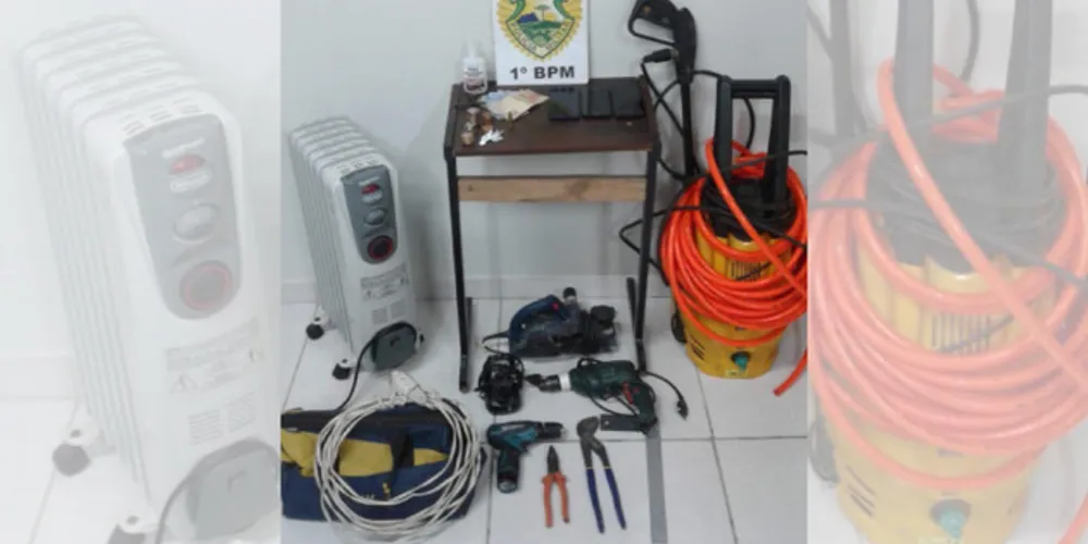 Imagem ilustrativa da imagem Em PG, polícia prende grupo que vendia objetos furtados