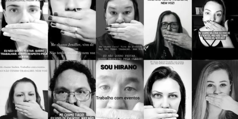 Imagem ilustrativa da imagem Em PG, setor de eventos faz campanha pró-liberação