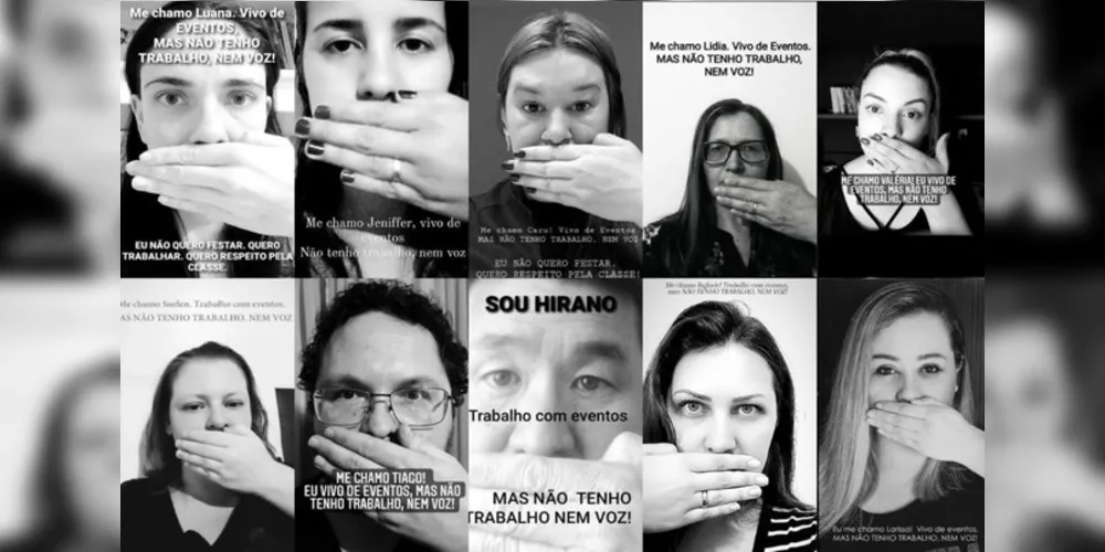 Imagem ilustrativa da imagem Em PG, setor de eventos faz campanha pró-liberação