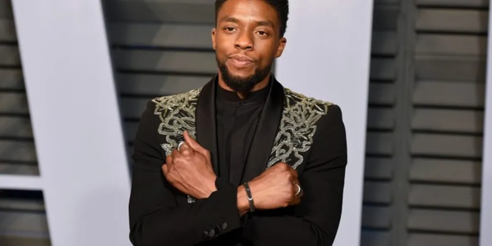 Boseman, que ficou conhecido por interpretar o rei de Wakanda, T'Challa, em Pantera Negra