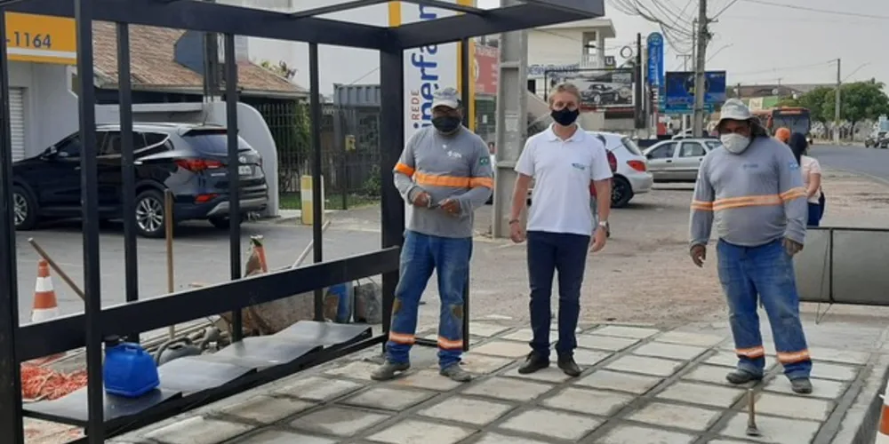 Imagem ilustrativa da imagem Após ações de Rudolf, PG começa a ganhar novos pontos de ônibus