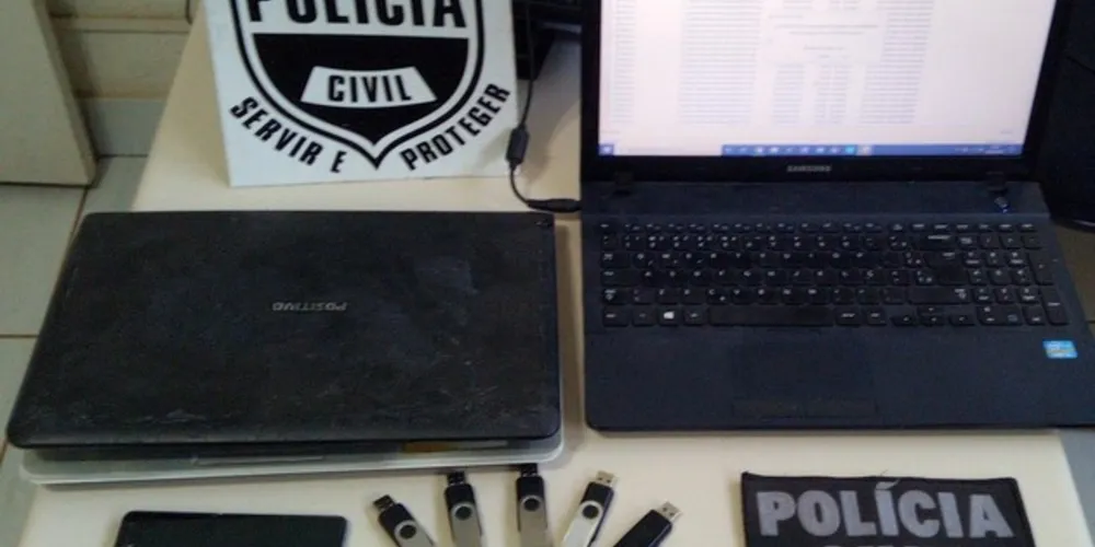 Homem mantinha no celular e notebook fotos de adolescentes de Piraí do Sul, Araucária e Ponta Grossa