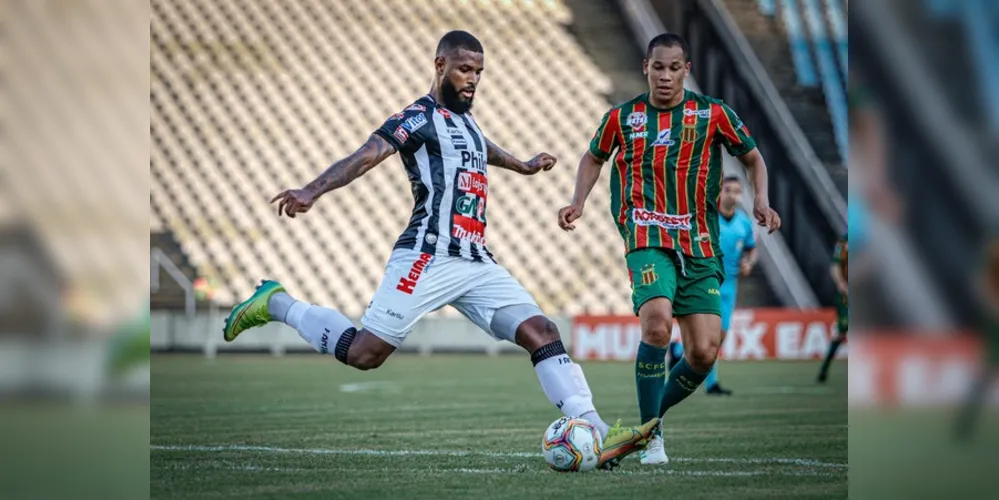 Fantasma criou poucas chances, mas marcou o único gol da partida no Maranhão