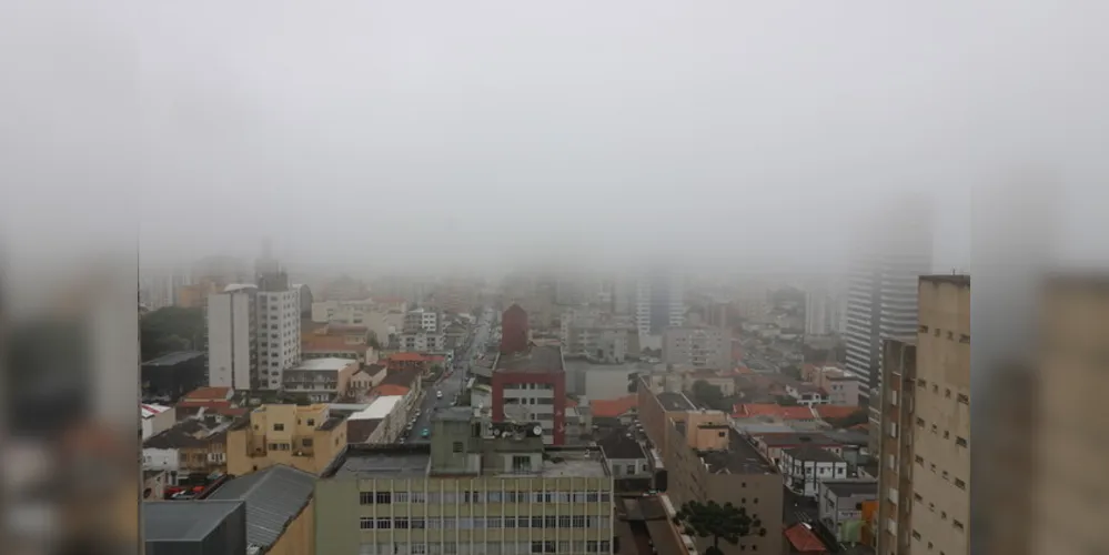 Imagem ilustrativa da imagem Veja como fica o tempo em PG durante a semana