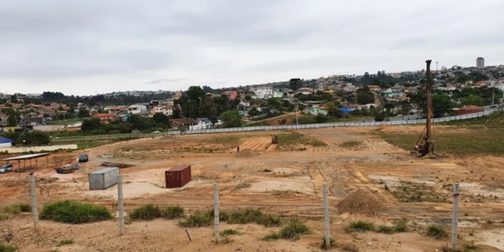 Terreno receberá uma construção de quase 80 mil metros quadrados