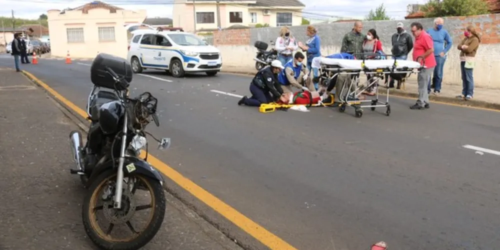 Vítima foi levada ao hospital com ferimentos considerados graves