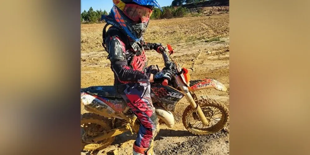 Estreante no motocross, Daniel competirá na categoria 65cc, juntamente com outros competidores de 7 a 12 anos.