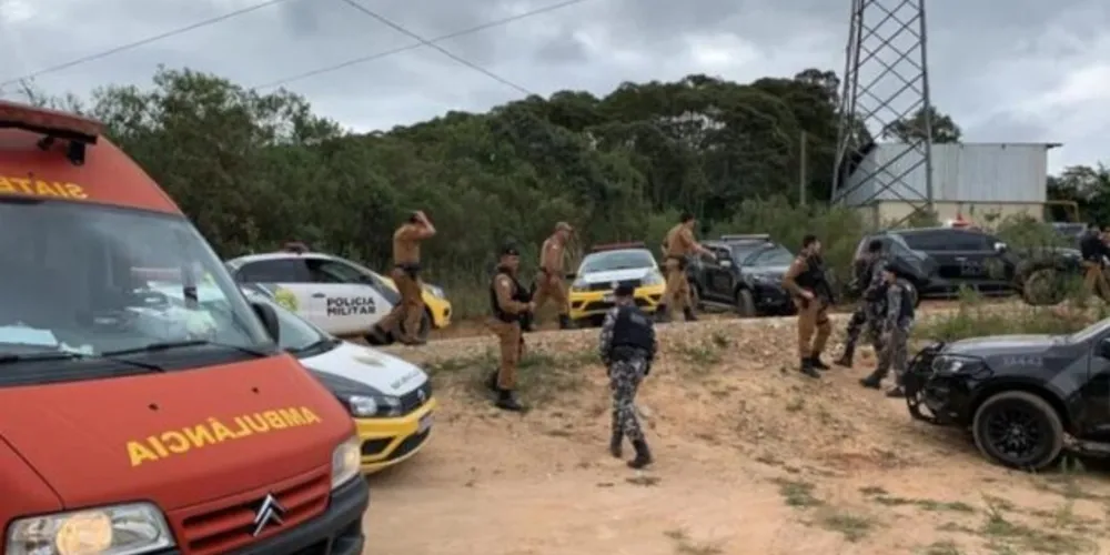 Cerca de 50 policiais atenderam ocorrência na quarta-feira (23)