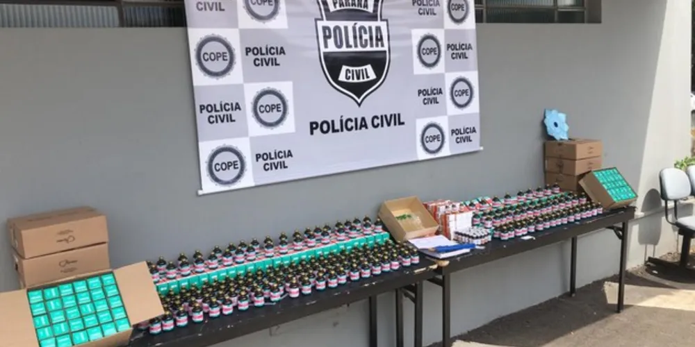 Dupla tinha frascos de quetamina, anestésico utilizado por veterinários e matéria-prima para a droga