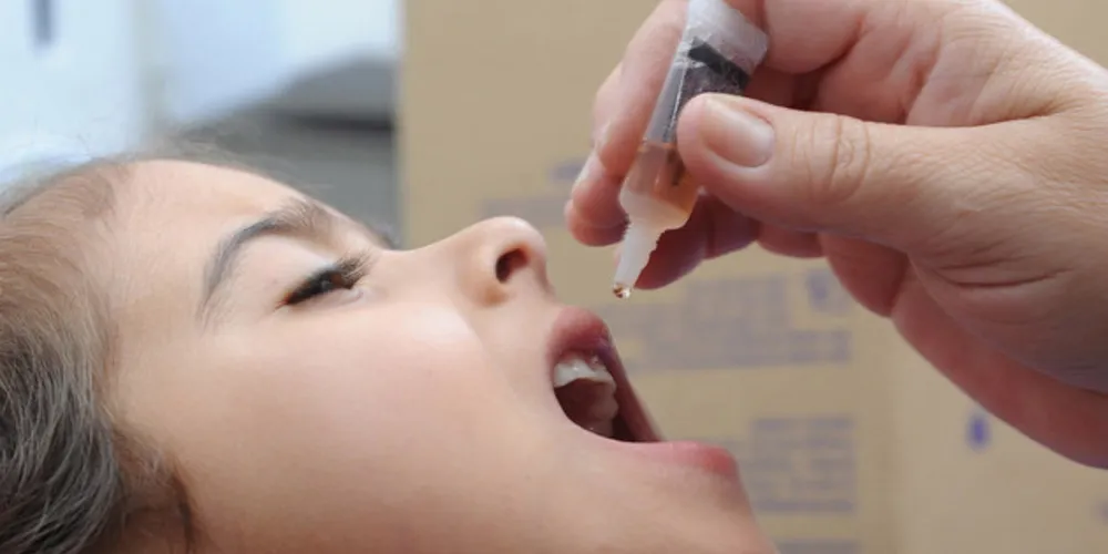 Nesta segunda, começa a campanha contra poliomielite e multivacinação