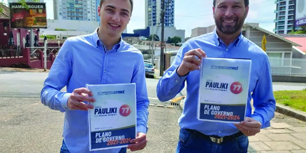 Imagem ilustrativa da imagem Marcio Pauliki apresenta seu plano de governo para PG