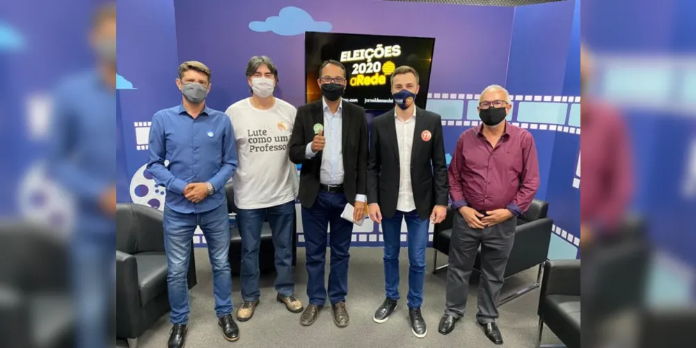Imagem ilustrativa da imagem Acompanhe o debate com os candidatos a vice à Prefeitura de PG