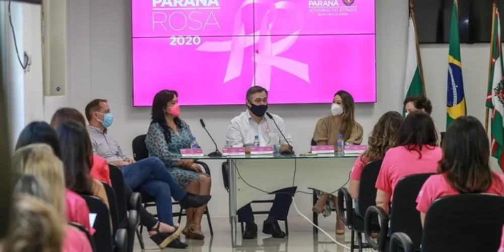 A campanha Paraná Rosa foi anunciada nesta quinta-feira (01)