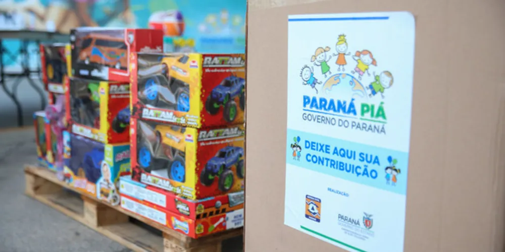 Campanha que recebeu doações dos servidores estaduais realizou nesta sexta-feira (02) o último drive-thru para a entrega dos brinquedos