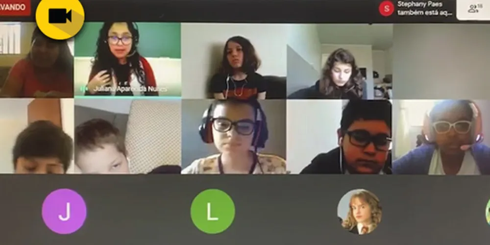 Imagem ilustrativa da imagem Indígenas mestrandos na UEPG conversam com alunos de 7º ano