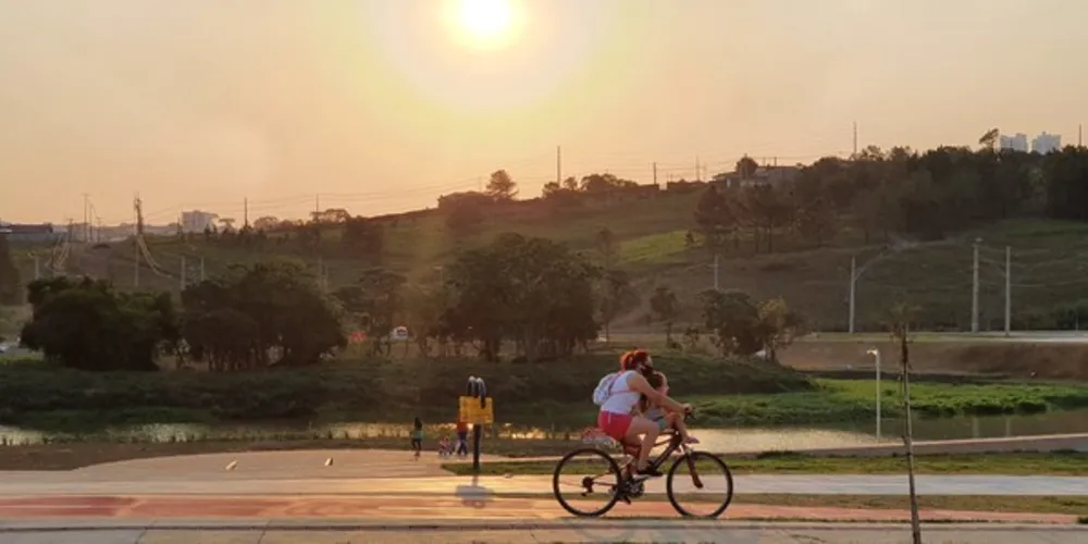 Em Ponta Grossa, na semana passada os valores chegaram a 35,7°C.