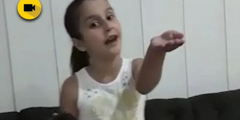 Imagem ilustrativa da imagem Aluna de Tibagi grava música em homenagem a professora