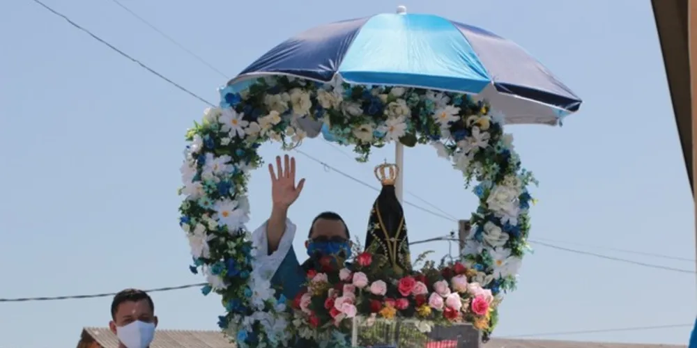 Imagem percorreu cerca de 30 km e passou por diversas regiões da cidade