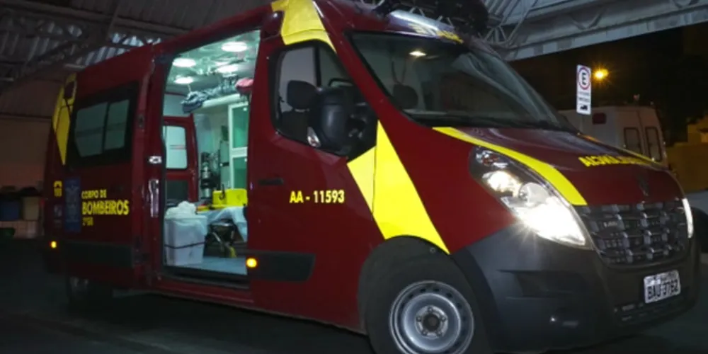 A vítima teve ferimentos moderados e foi encaminhado ao Pronto Socorro Municipal 