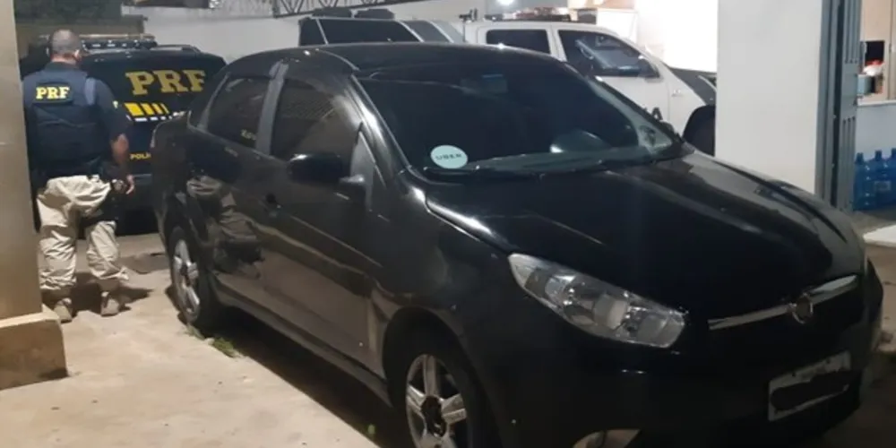 Carro foi recuperado na região os Campos Gerais