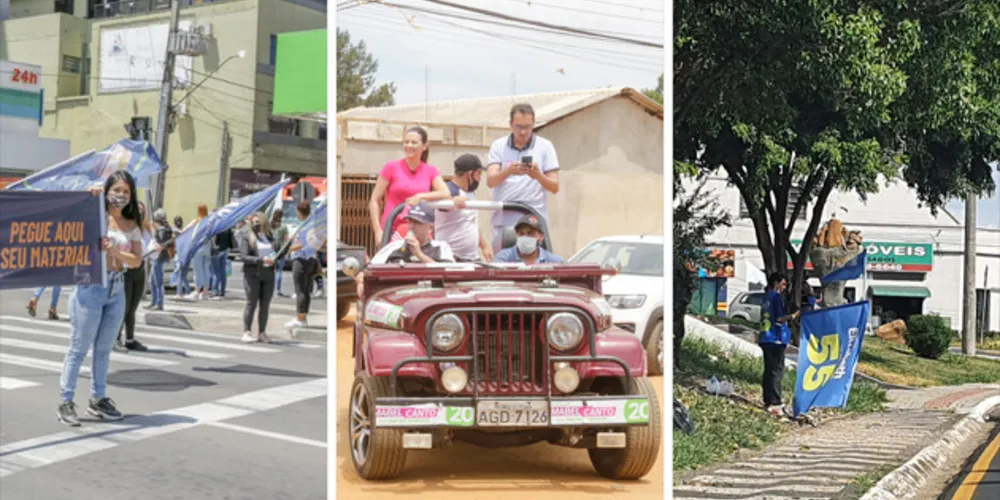 Imagem ilustrativa da imagem Prefeituráveis colocam ‘formiguinhas’ nas ruas de PG