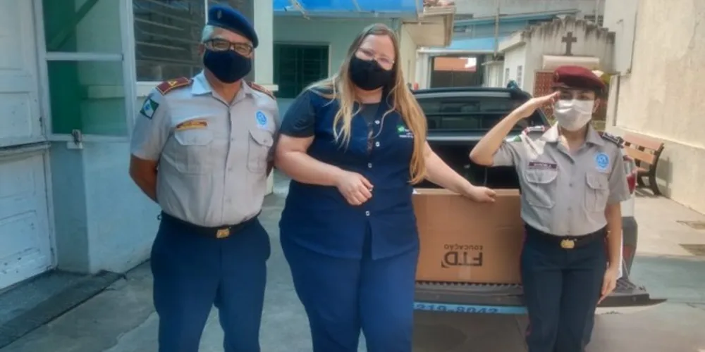 A ação seguiu todas as medidas de prevenção à Covid-19 e respeito ao distanciamento social. 