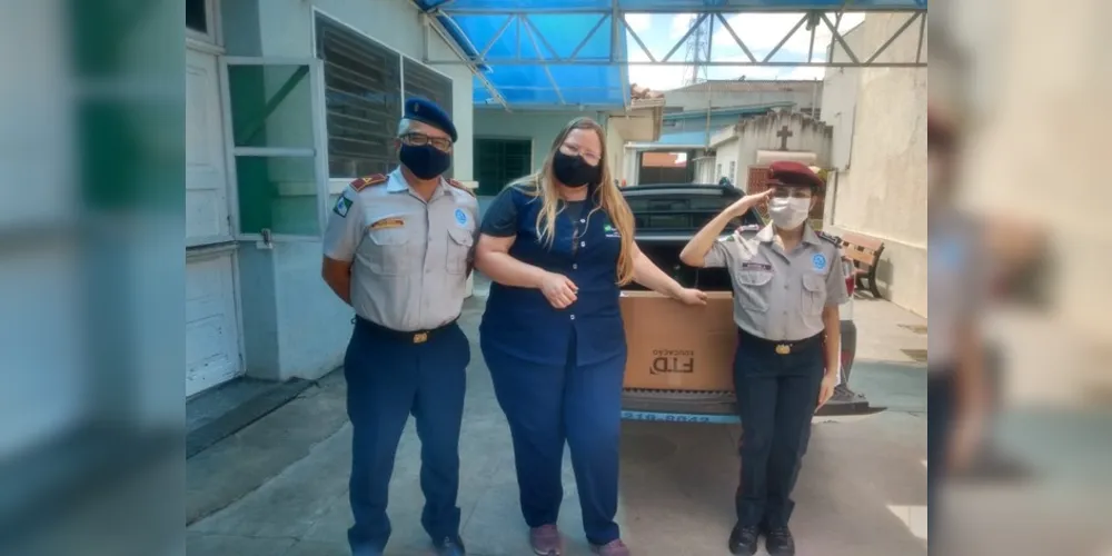 A ação seguiu todas as medidas de prevenção à Covid-19 e respeito ao distanciamento social. 