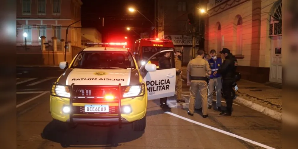 Batida nesta madrugada deixou vigilante com lesões moderadas