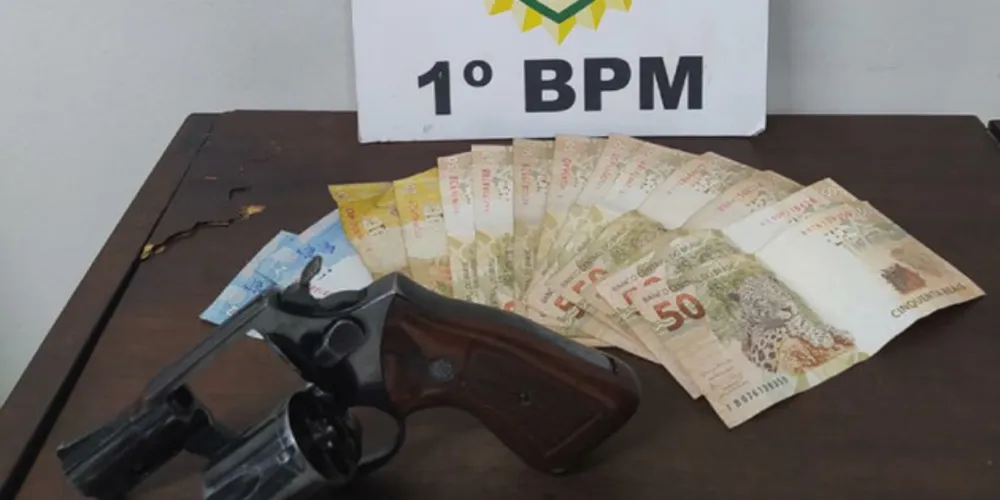 Imagem ilustrativa da imagem Em PG, homem é preso após atirar contra policiais