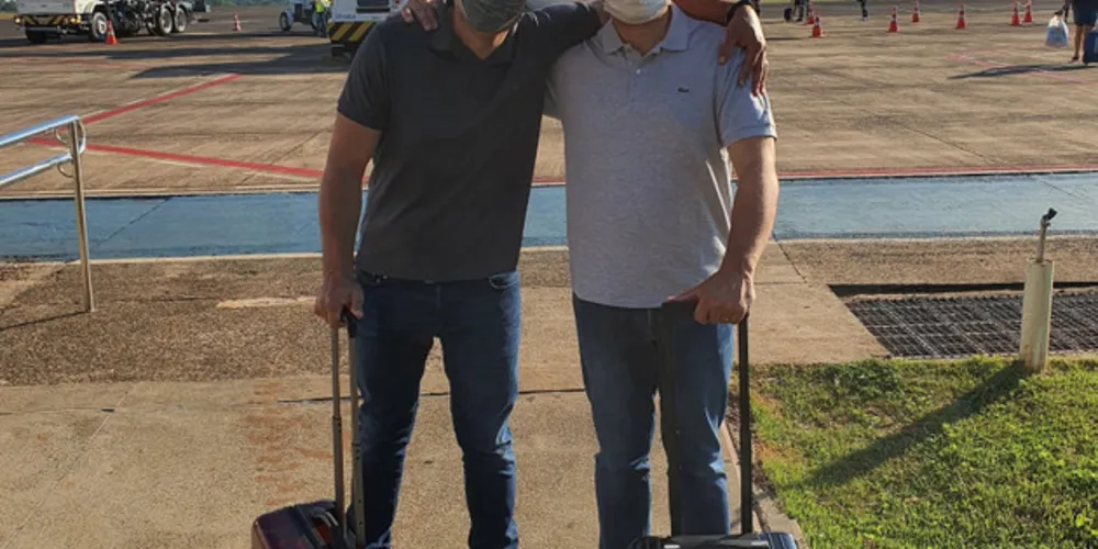 Imagem ilustrativa da imagem Rangel e Sandro comemoram avanços no Aeroporto Sant'Ana