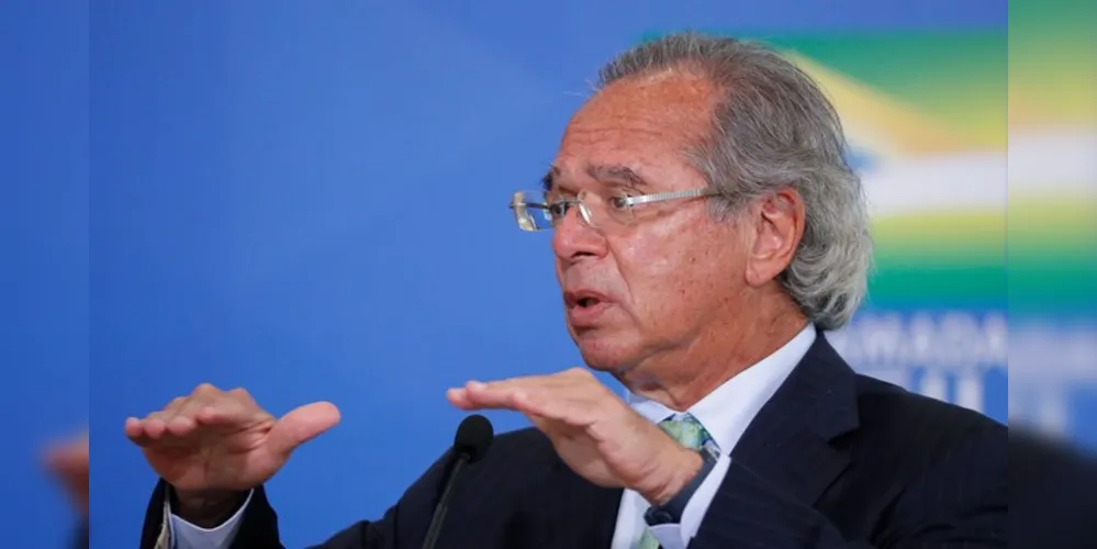 Apesar dos atrasos provocados pela pandemia, Guedes disse que o governo conseguiu aprovar projetos que pretendem destravar o investimento, como o novo marco regulatório do saneamento.