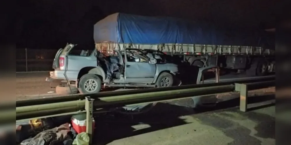 O acidente aconteceu no quilômetro 62 da BR-277, na pista sentido litoral, em São José dos Pinhais, no último domingo