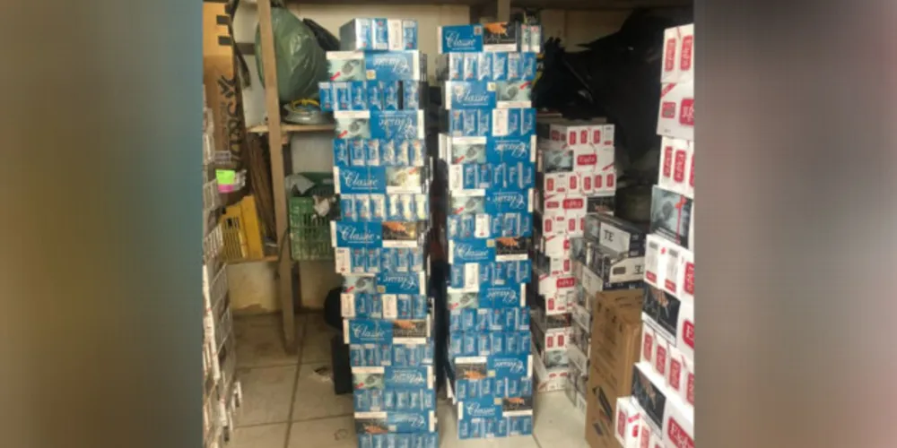Polícia Federal combate distribuição de cigarros ilegais no Paraná