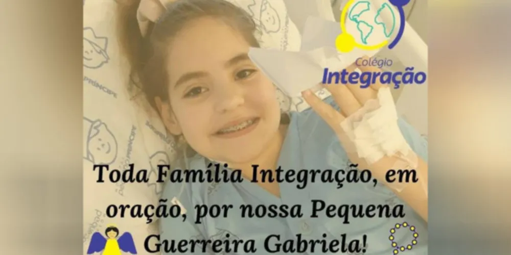 Colégio Integração faz campanha para ajudar estudante doente
